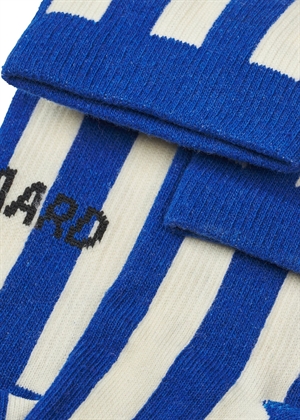 Antonella single sock Bright Cobalt Mads Nørgaard 